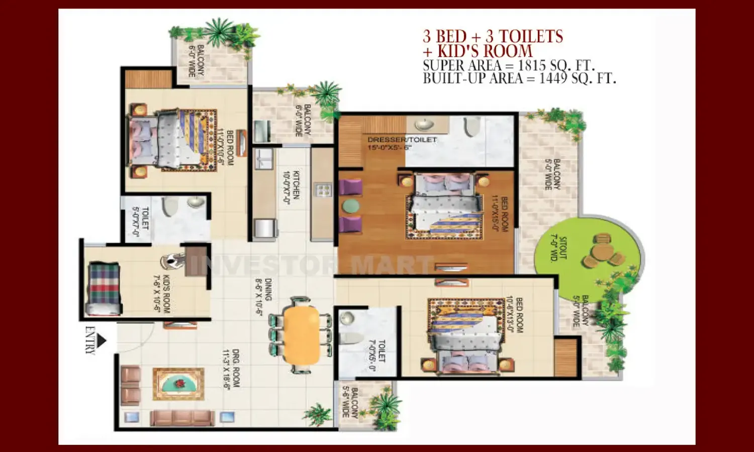 Grand Ajnara Heritage floor plan